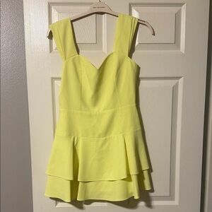 Alice + Olivia Lemon Mini Dress